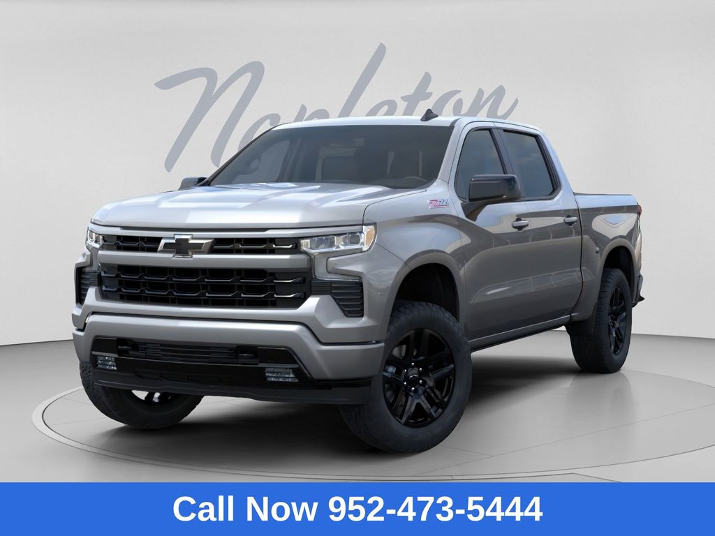 Sterling Gray Metallic 2026 Chevrolet Silverado 1500 Pickup Truck Four-Wheel Drive Automatic