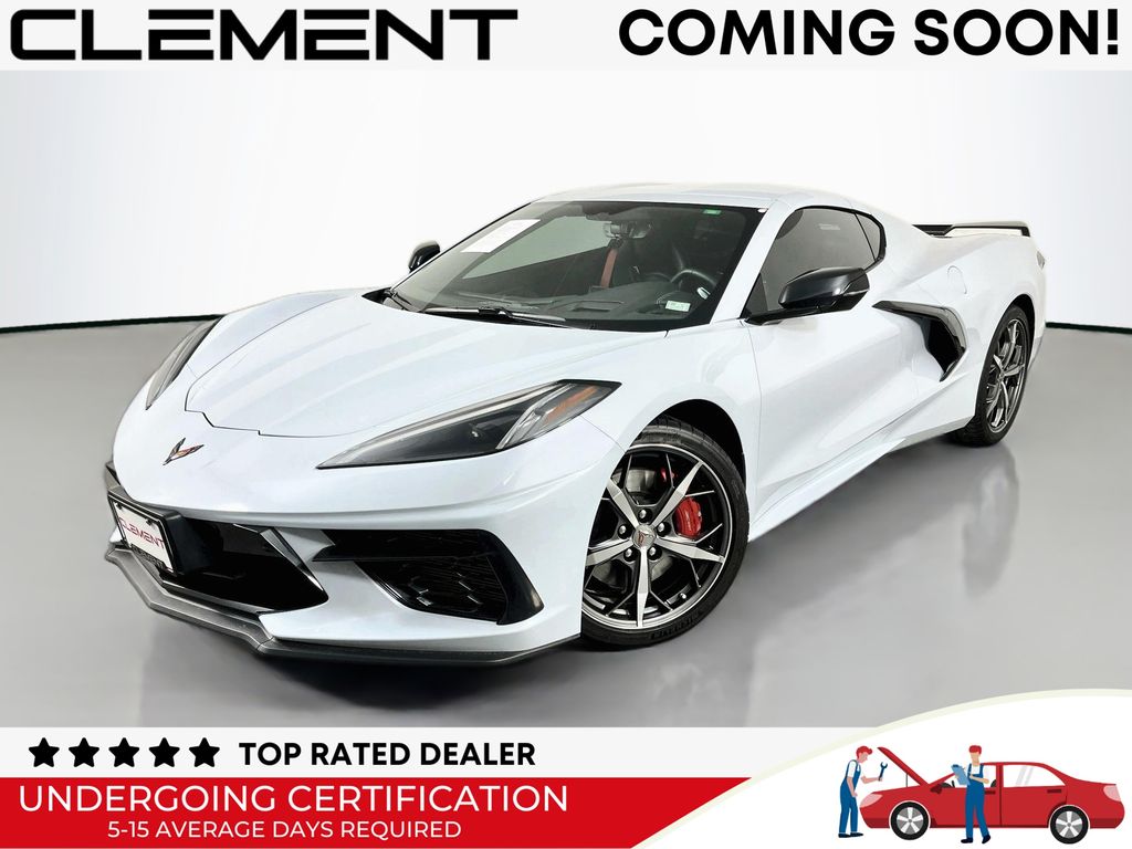 Ceramic Matrix Gray Metallic 2020 Chevrolet Corvette Coupe Rear-Wheel Drive 8-Speed Dual Clutch