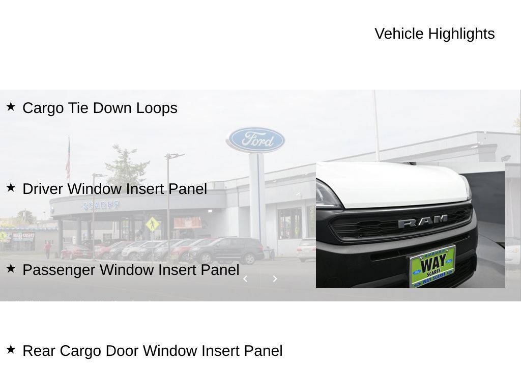 2021 Ram ProMaster City Tradesman Cargo Van
