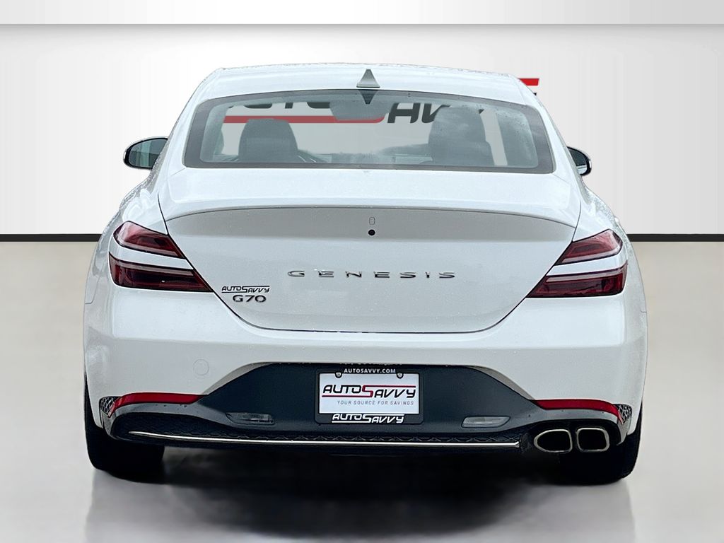 2022 Genesis G70 2.0T White at Genesis of Spring