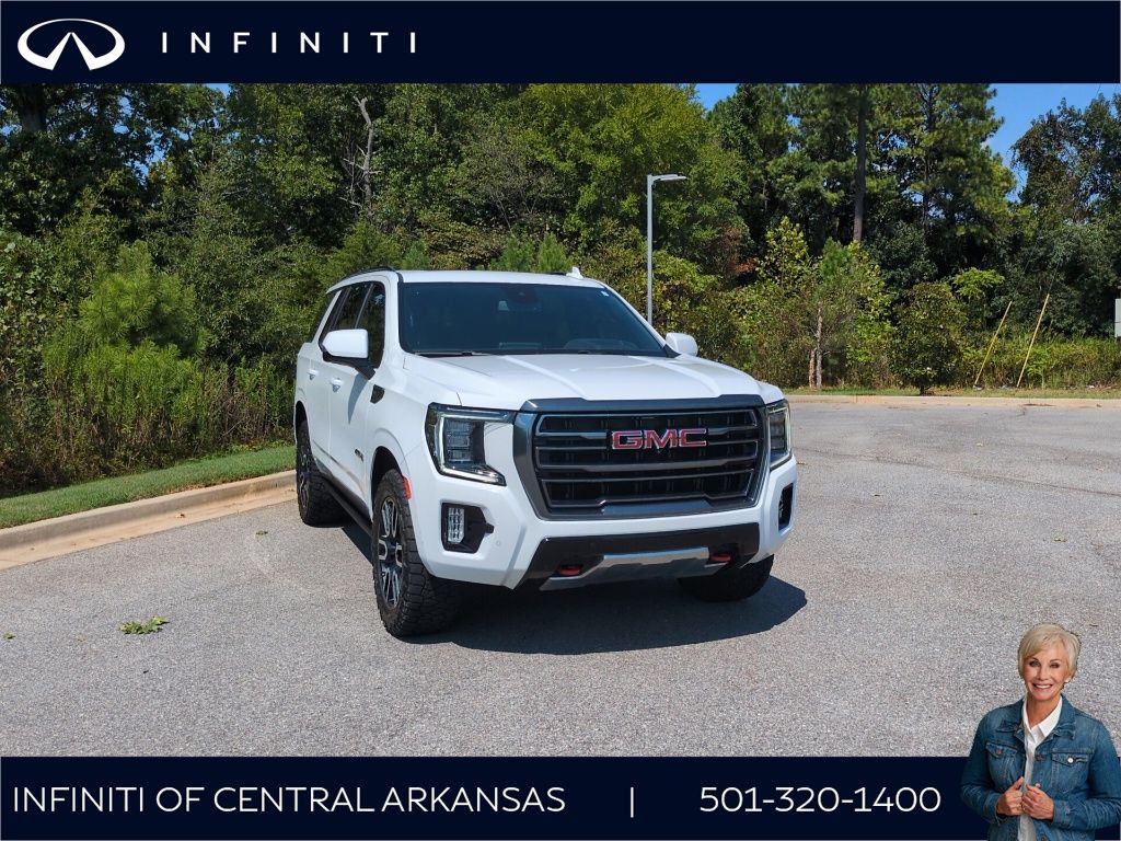 Summit White 2023 GMC Yukon SUV / Crossover Four-Wheel Drive Automatic