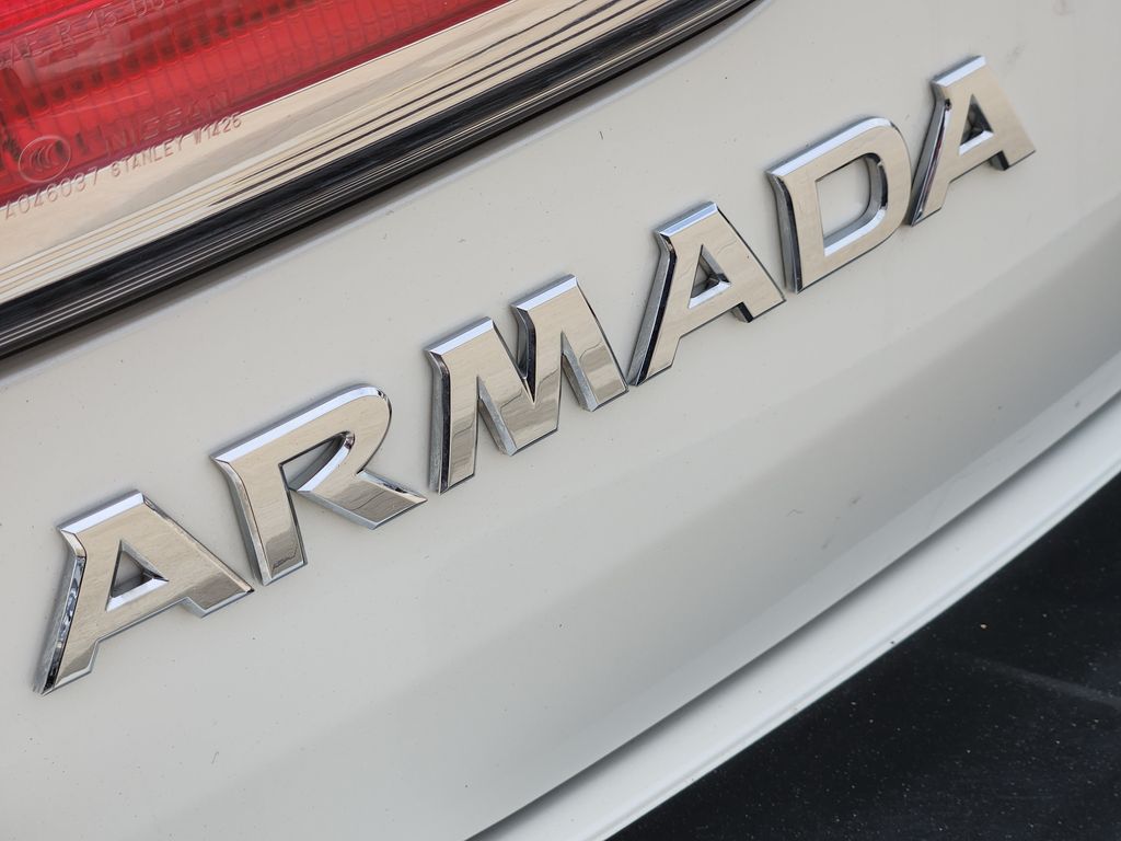 2019 Nissan Armada Platinum White at Bravo Nissan
