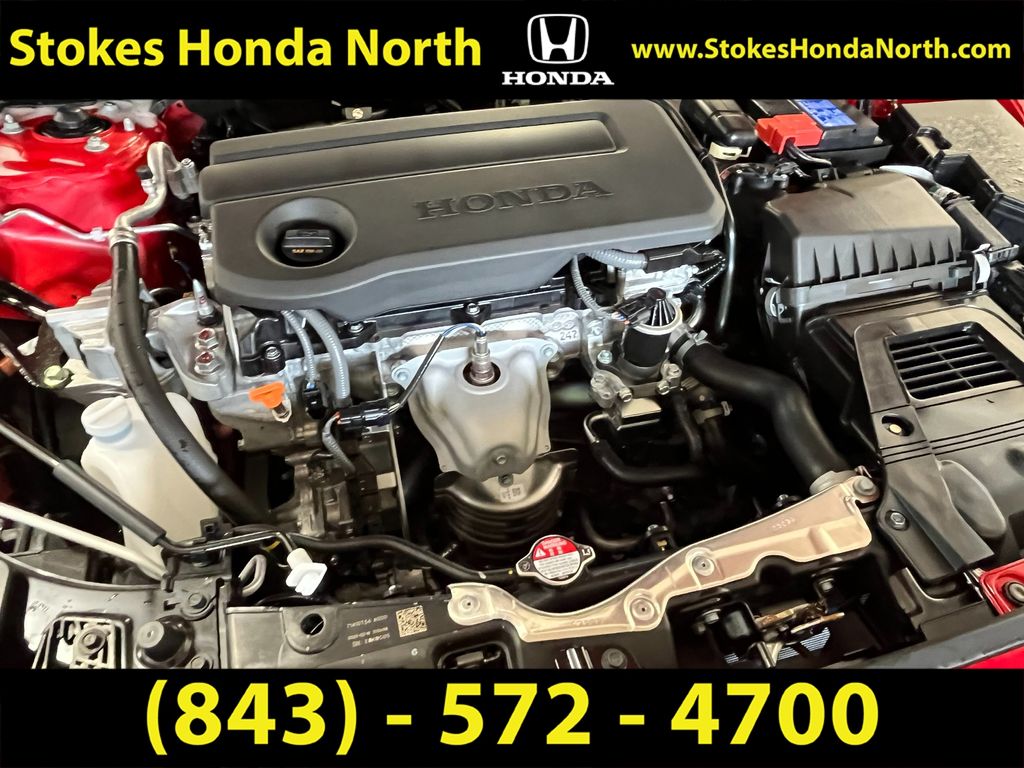 2026 Honda Civic Sport Red at Stokes Honda North