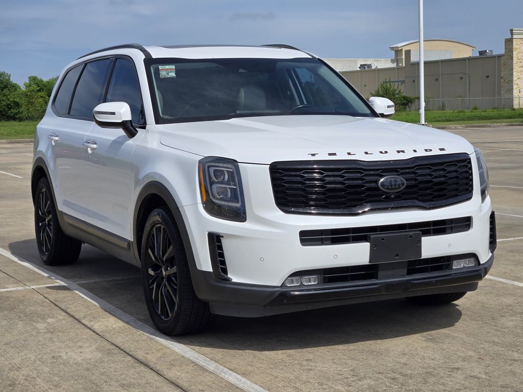 2020 Kia Telluride SX White at DeMontrond Automotive Group