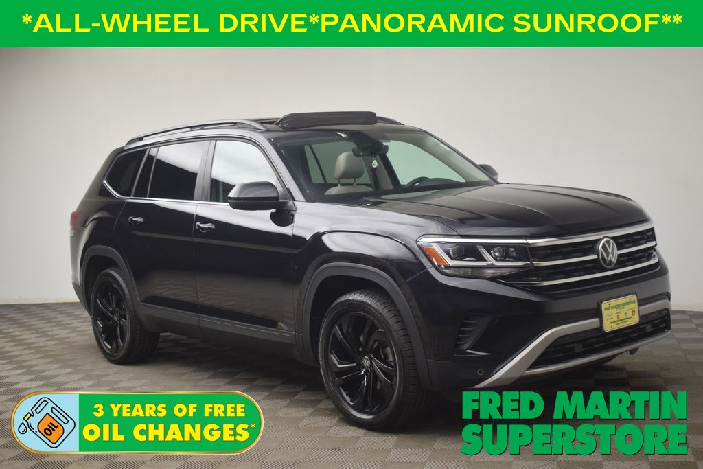 used 2022 Volkswagen Atlas car, priced at $25,300