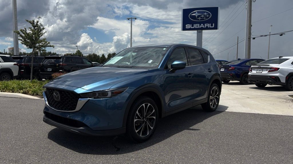 Eternal Blue Mica 2023 Mazda CX-5 2.5 S Premium AWD SUV / Crossover All-Wheel Drive 6-Speed Automatic