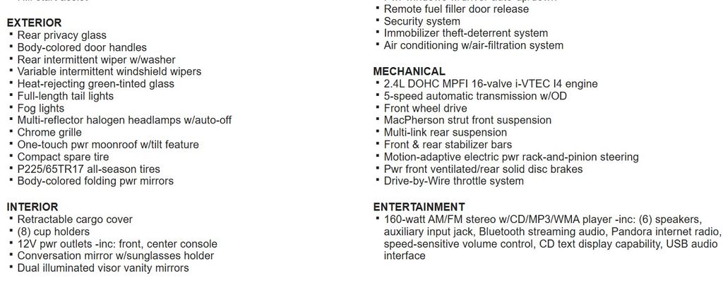2012 Honda CR-V EX photo