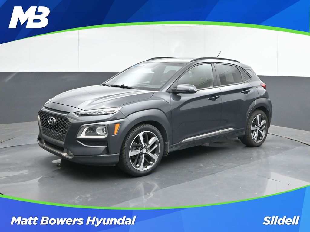 Thunder Gray 2018 Hyundai Kona SUV / Crossover Front-Wheel Drive 7-Speed Automatic