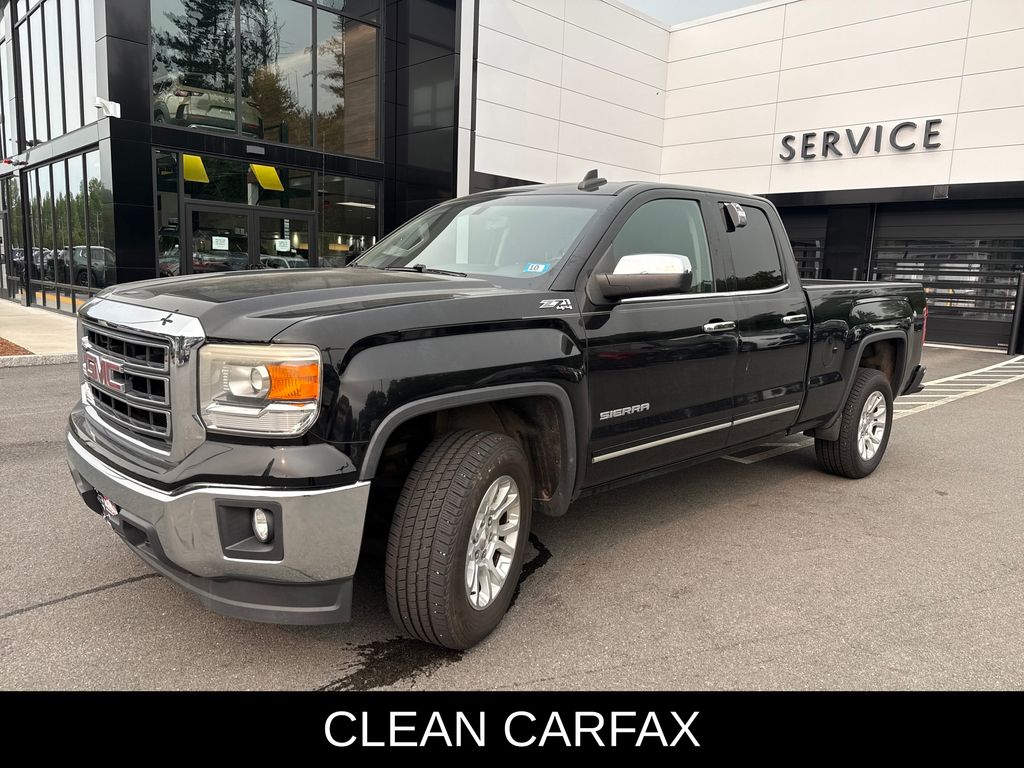 Onyx Black 2015 GMC Sierra 1500 Pickup Truck Four-Wheel Drive 6-Speed Automatic Overdrive