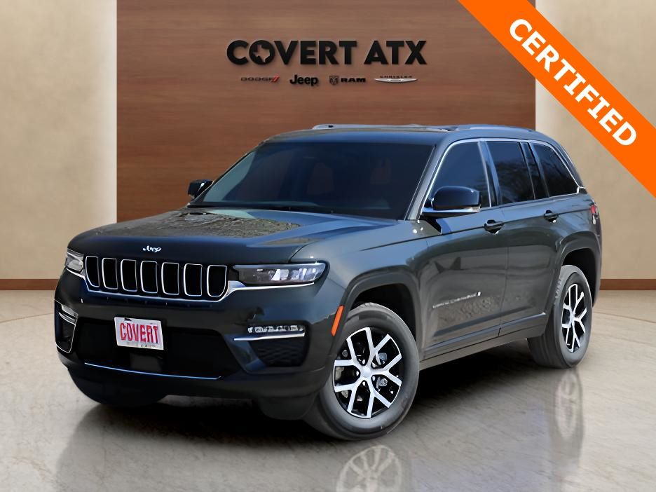 Rocky Mountain Pearlcoat 2024 Jeep Grand Cherokee Limited 4WD SUV / Crossover Four-Wheel Drive 8-Speed Automatic