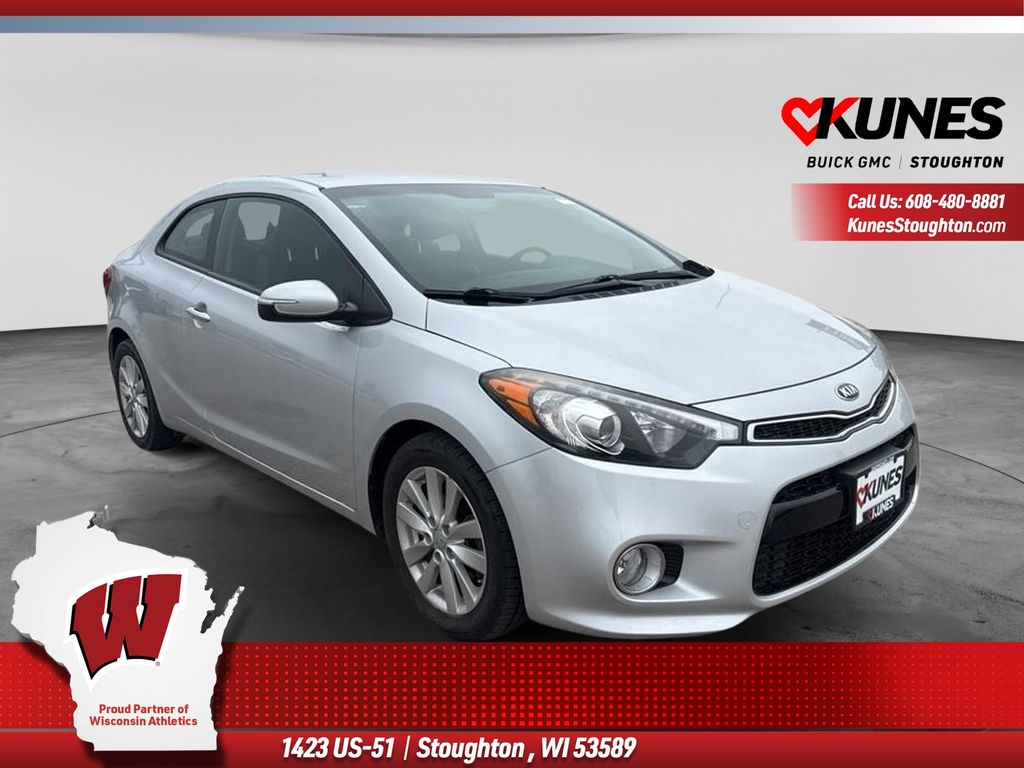 Silky Silver 2016 Kia Forte Koup Coupe Front-Wheel Drive 6-Speed Automatic Overdrive