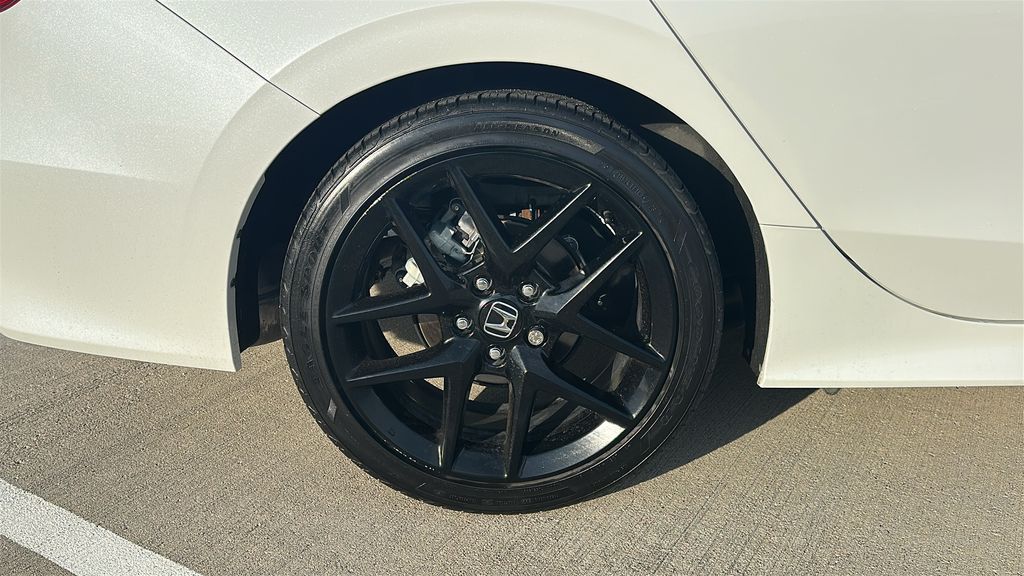 2024 Honda Civic Sport White at Emmons Autoplex