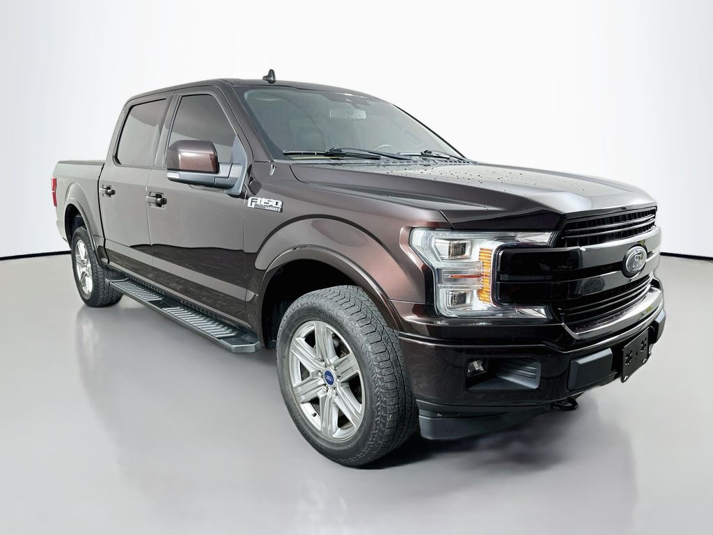 Gray 2019 Ford F-150 Pickup Truck Four-Wheel Drive Automatic