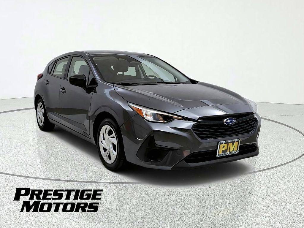 Magnetite Gray Metallic 2024 Subaru Impreza Wagon All-Wheel Drive Continuously Variable Transmission