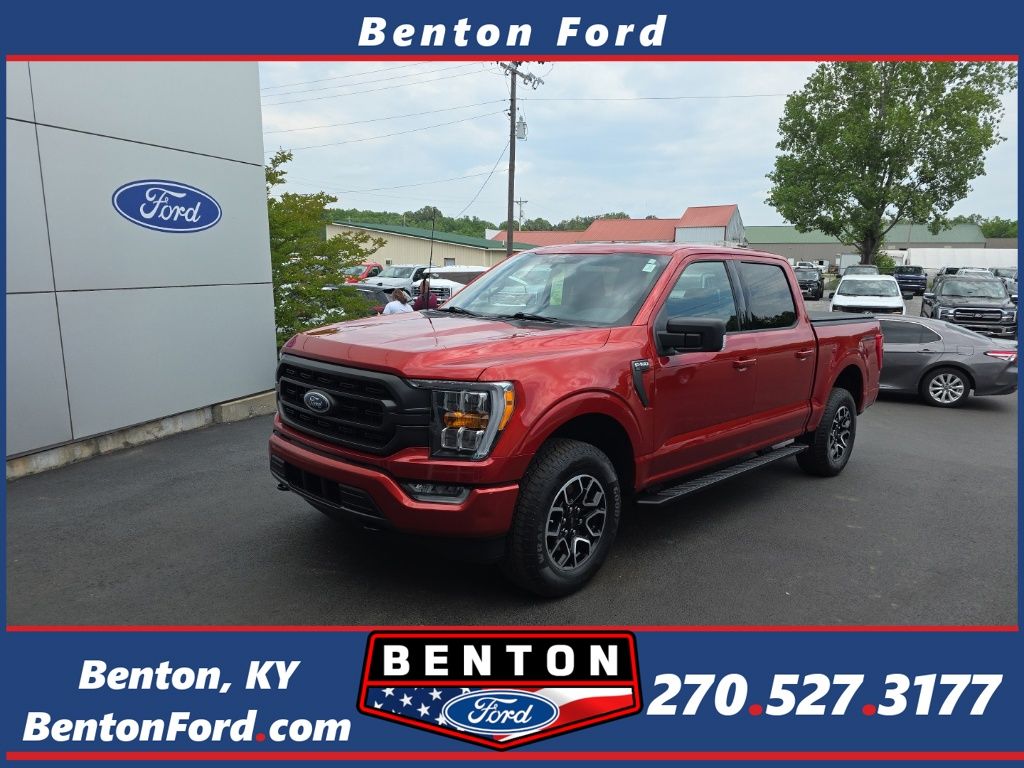 Chili Pepper Red 2023 Ford F-150 Pickup Truck Four-Wheel Drive Automatic