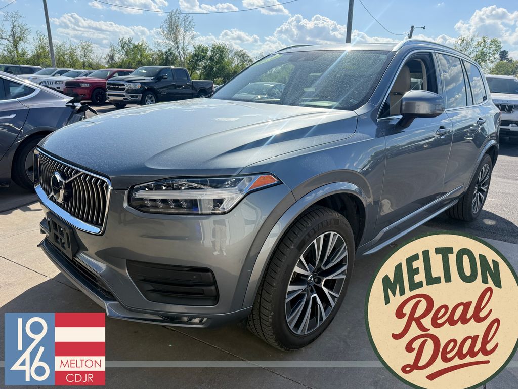 Denim Blue Metallic 2020 Volvo XC90 T6 Momentum 6-Passenger AWD SUV / Crossover All-Wheel Drive Automatic
