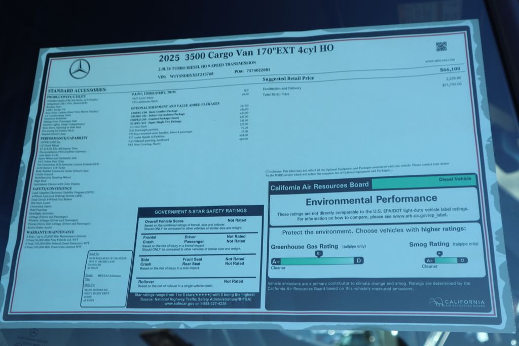 2025 Mercedes-Benz Sprinter 3500 8