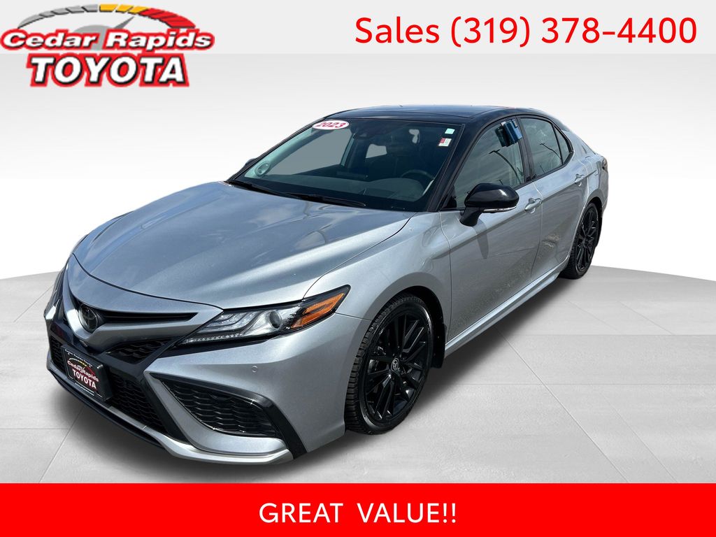 Celestial Silver Metallic 2023 Toyota Camry XSE V6 FWD Sedan Front-Wheel Drive 8-Speed Automatic