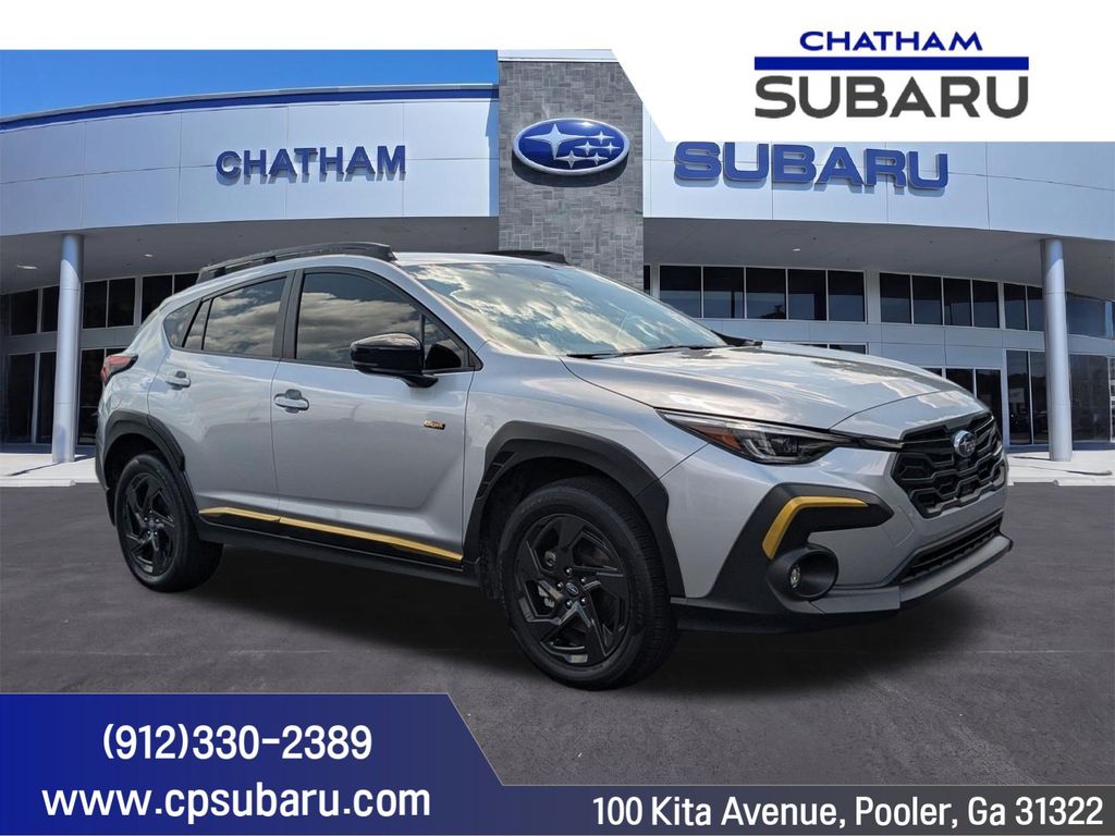 Ice Silver Metallic 2025 Subaru Crosstrek SUV / Crossover All-Wheel Drive Continuously Variable Transmission