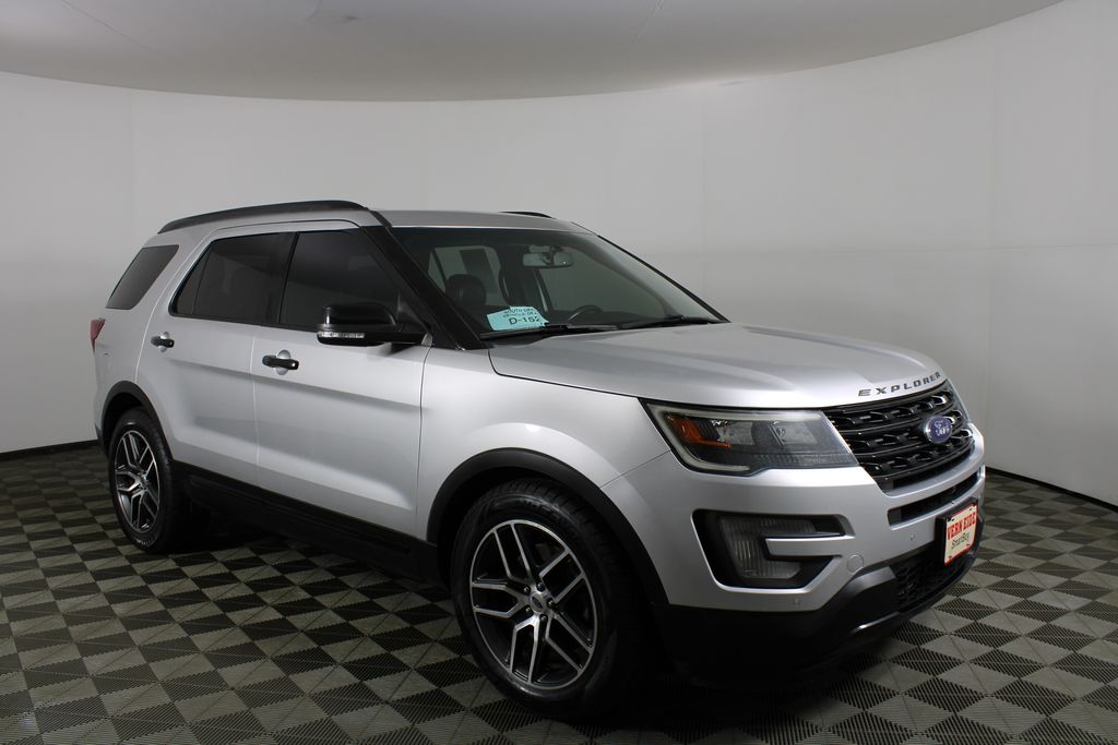 Ingot Silver 2016 Ford Explorer SUV / Crossover All-Wheel Drive 6-Speed Automatic