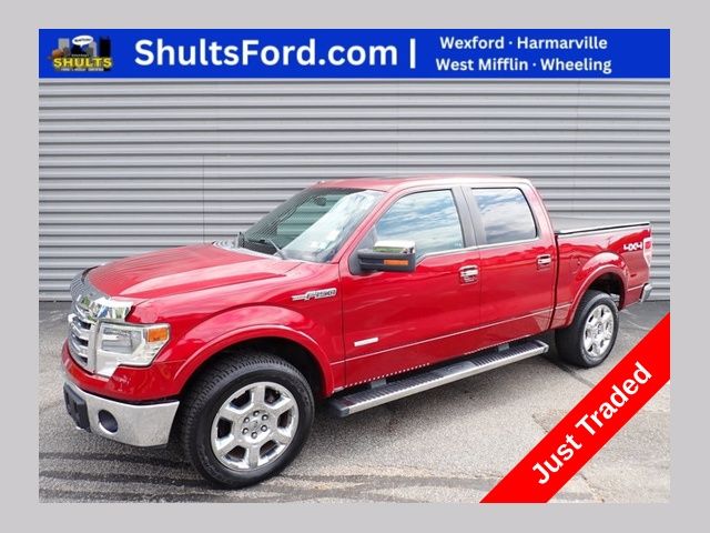 Ruby Red Metallic 2013 Ford F-150 Pickup Truck Four-Wheel Drive 6-Speed Automatic