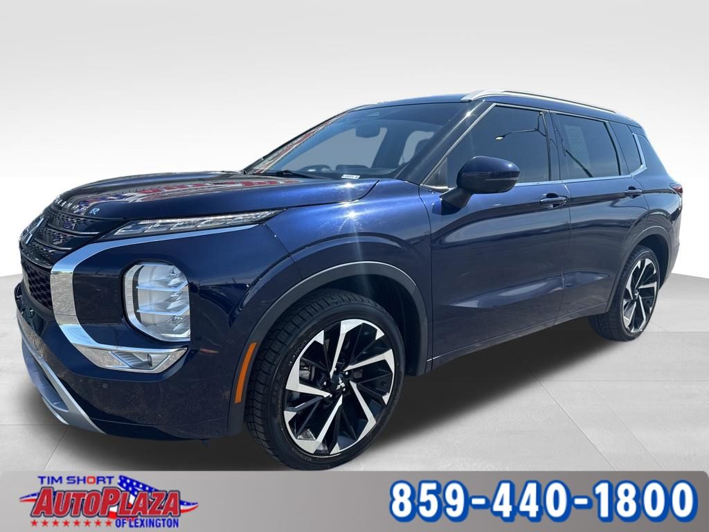 Cosmic Blue Metallic 2022 Mitsubishi Outlander SEL FWD SUV / Crossover Front-Wheel Drive Continuously Variable Transmission