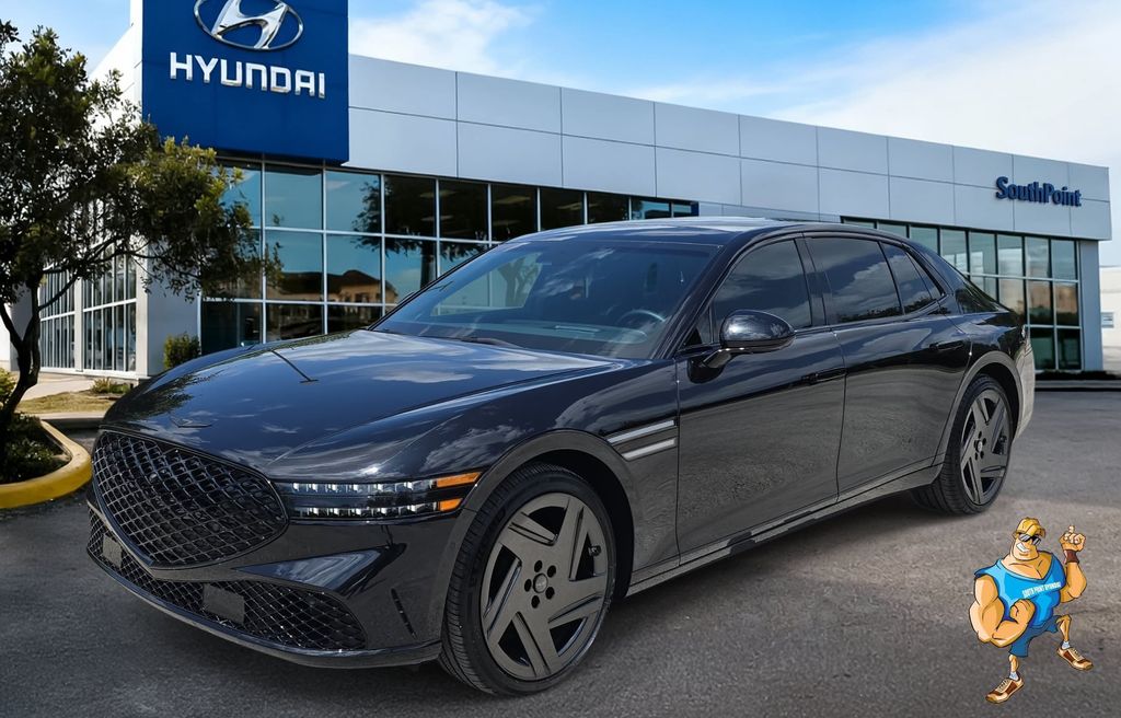 Vik Black 2026 Genesis G90 Sedan All-Wheel Drive 8-Speed Automatic