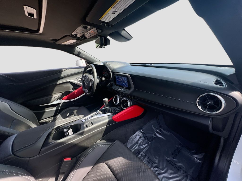 2024 Chevrolet Camaro SS White at Central Houston Nissan