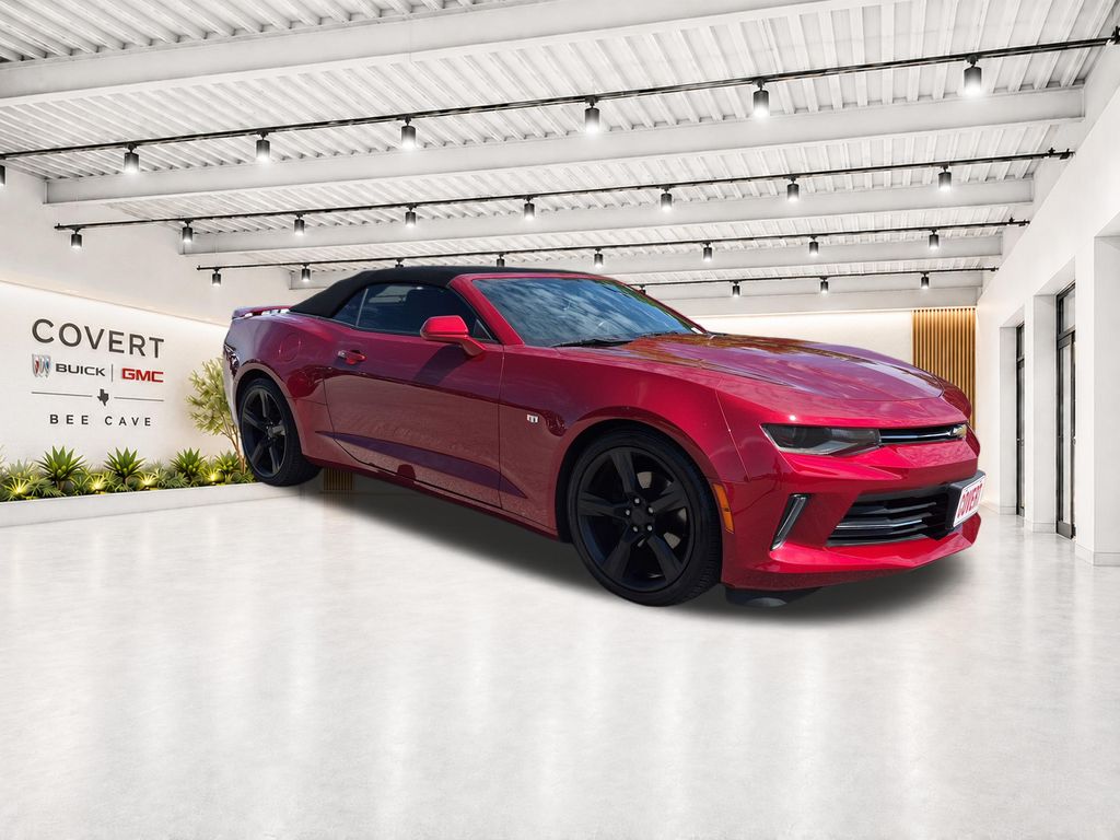 Garnet Red 2017 Chevrolet Camaro Convertible Rear-Wheel Drive 8-Speed Automatic