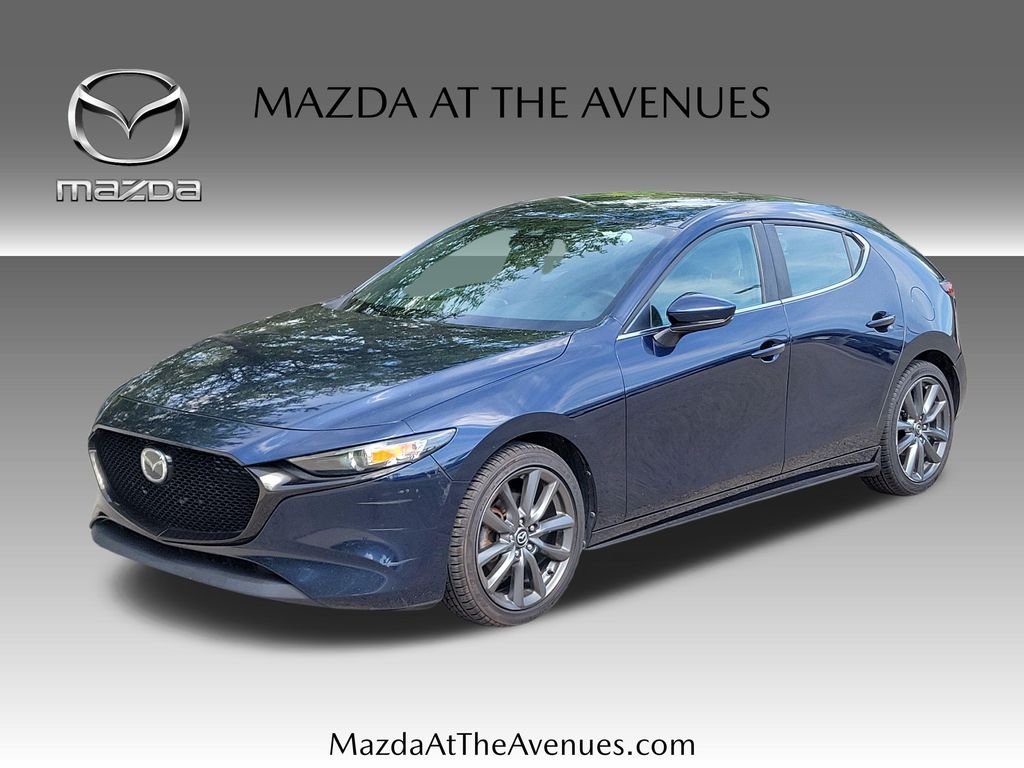 Crystal Blue 2019 Mazda MAZDA3 Hatchback AWD Hatchback All-Wheel Drive 6-Speed Automatic