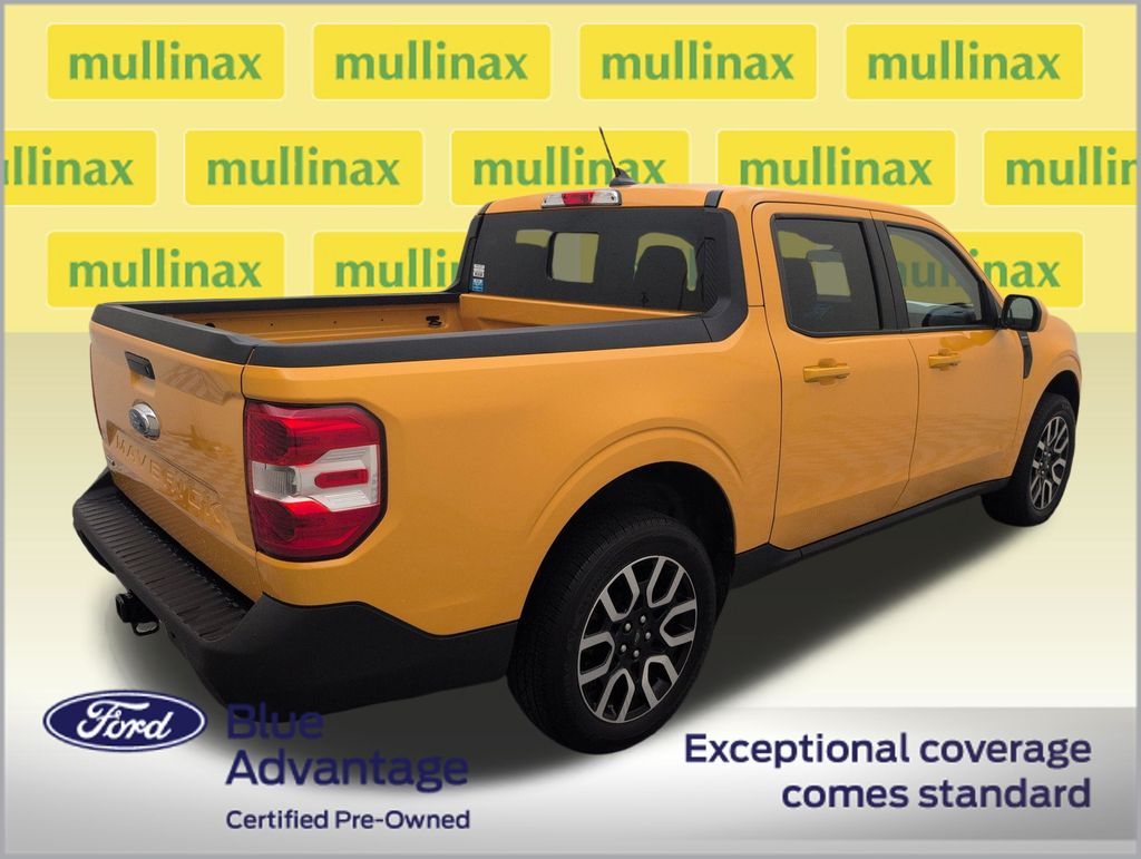 Certified Used 2023 Orange Ford Lariat image 3