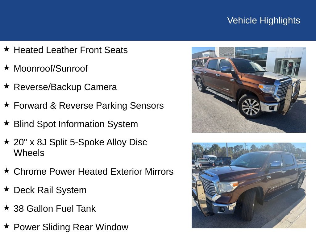 2017 Toyota Tundra Limited 5.7L V8