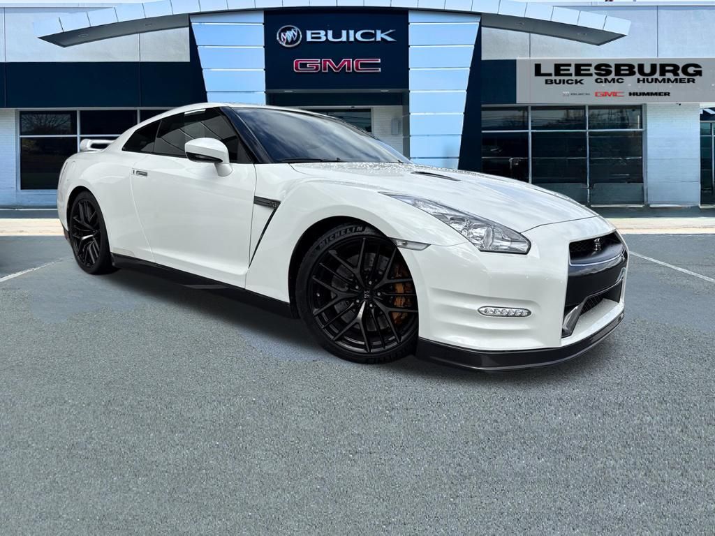 Pearl White 2013 Nissan GT-R Coupe All-Wheel Drive 6-Speed Automatic