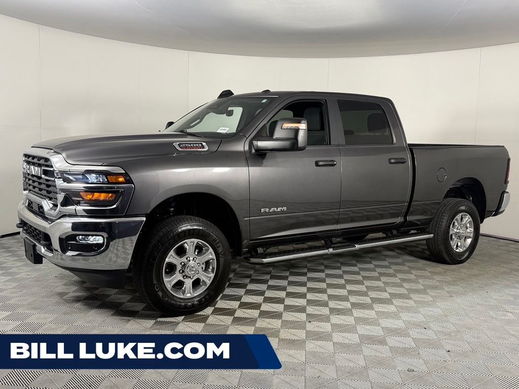 Gray (Granite Crystal Metallic Clearcoat) 2025 RAM 2500 Pickup Truck Four-Wheel Drive 8-Speed Automatic
