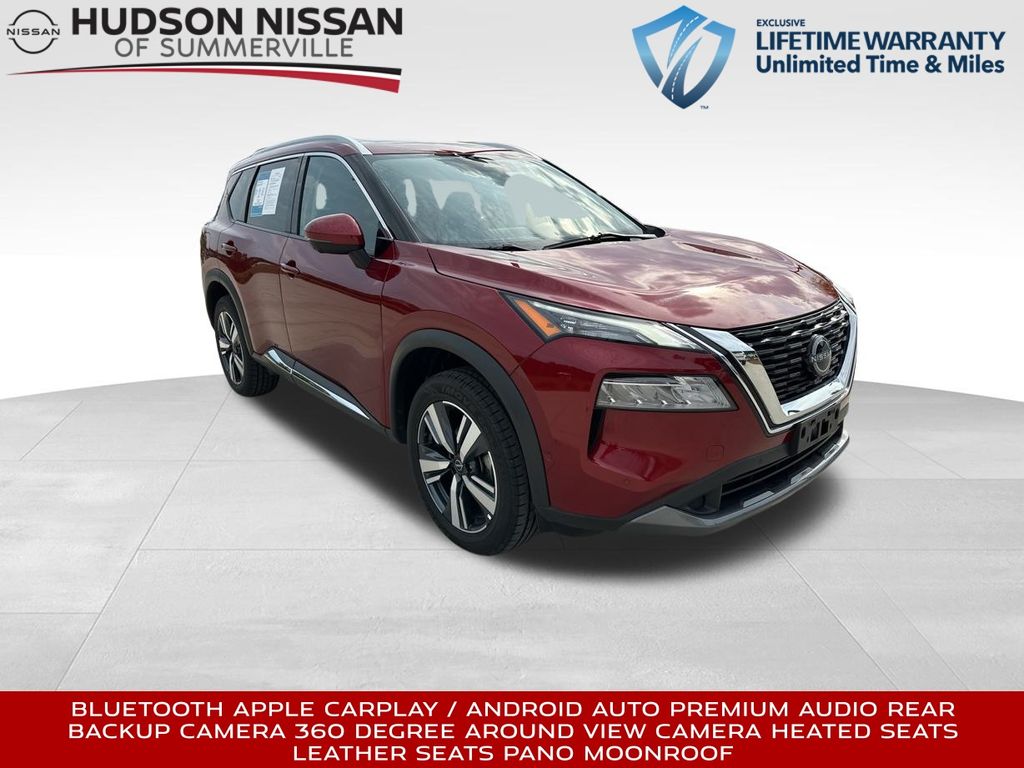 2023 Scarlet Ember Tintcoat Nissan Rogue SL SUV