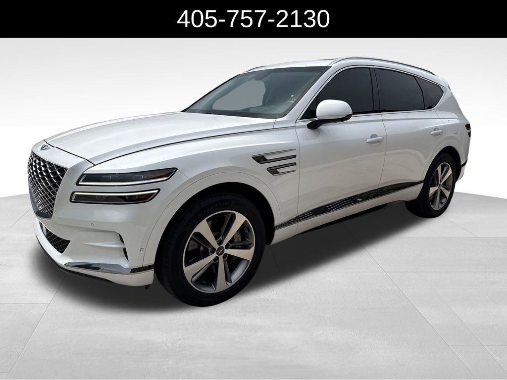 Uyuni White 2021 Genesis GV80 SUV / Crossover 8-Speed Automatic