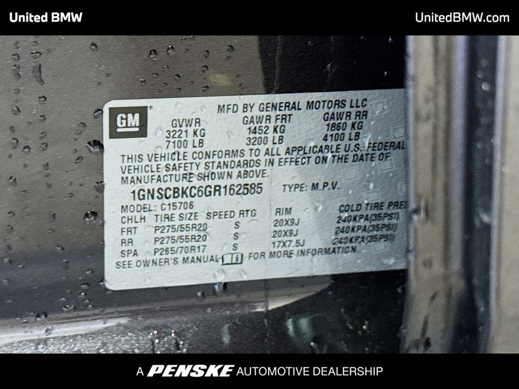 Thumbnail: 2016 Chevrolet Tahoe - 15