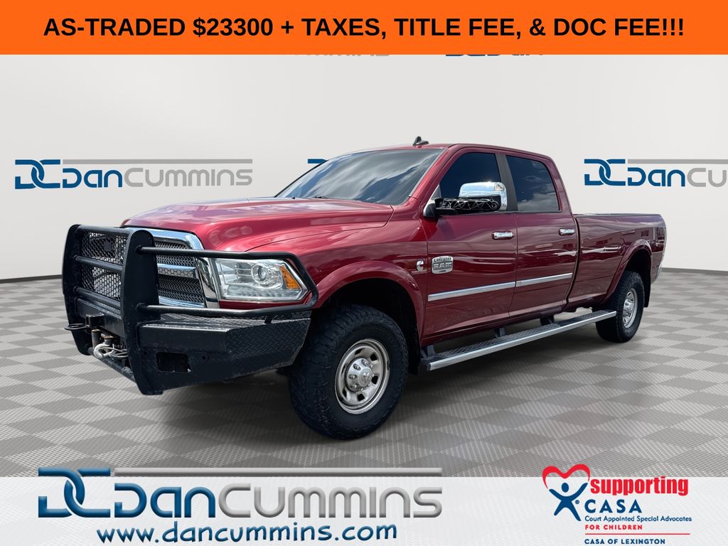 Deep Cherry Red Crystal Pearlcoat 2014 RAM 2500 Pickup Truck Four-Wheel Drive 6-Speed Automatic