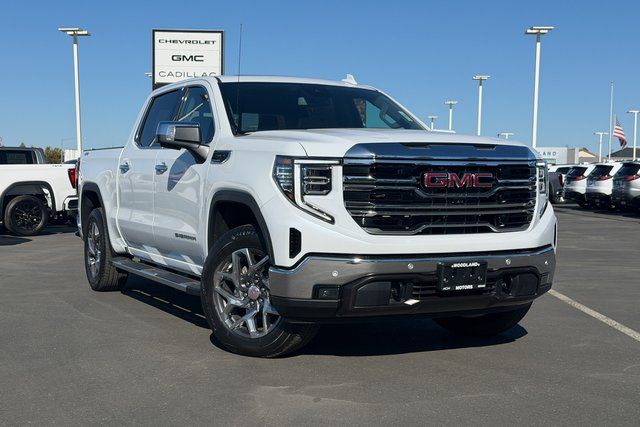 Glacier White Tricoat 2026 GMC Sierra 1500 Pickup Truck Four-Wheel Drive Automatic