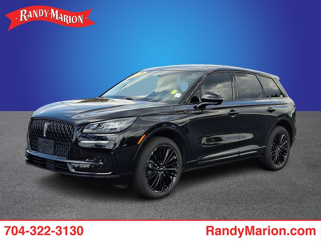Black Metallic 2023 Lincoln Corsair SUV / Crossover All-Wheel Drive 8-Speed Automatic