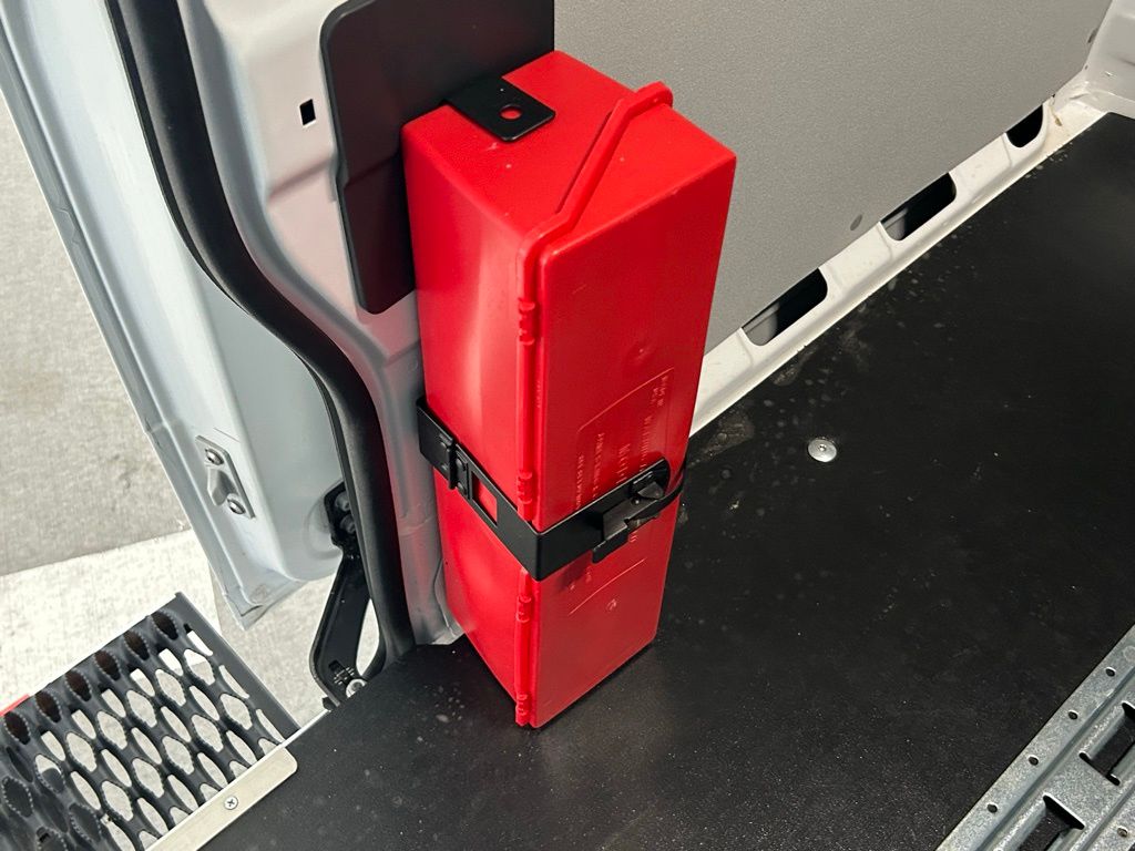 Used 2025 Bright White Clearcoat Ram High Roof image 36