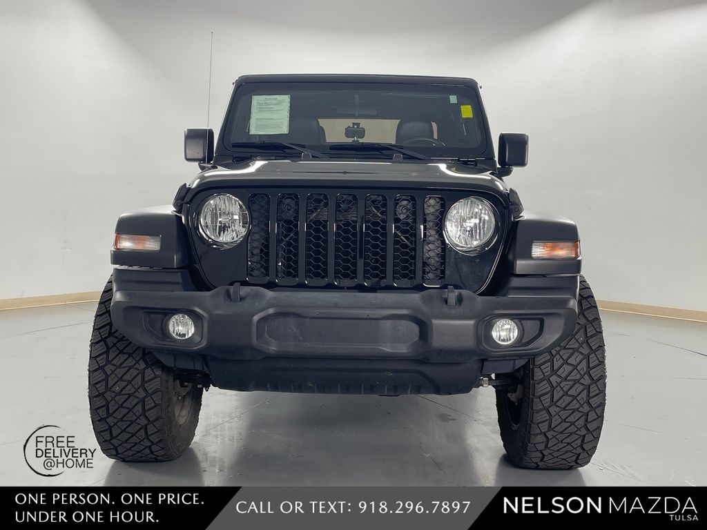 Used 2021 Black Jeep Sport image 2