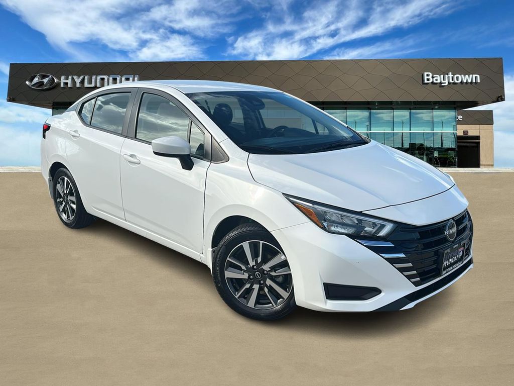 2025 Nissan Versa 1.6 SV White at Wharton Ford