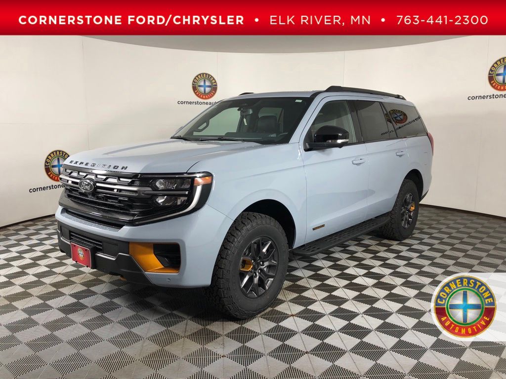 Glacier Gray Metallic Tri-Coat 2026 Ford Expedition SUV / Crossover Four-Wheel Drive Automatic