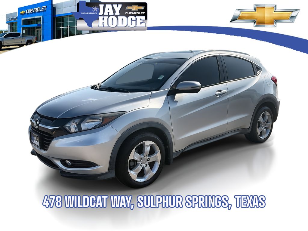 Alabaster Silver Metallic 2016 Honda HR-V SUV / Crossover Front-Wheel Drive Continuously Variable Transmission