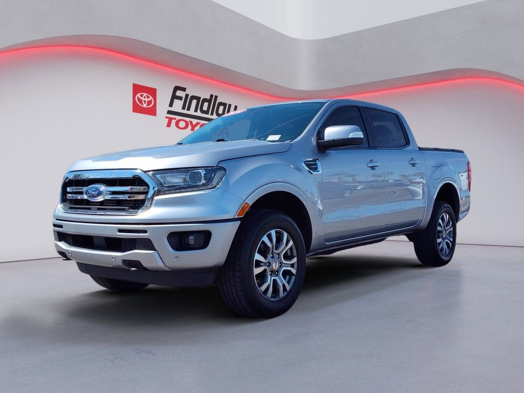 Silver Metallic 2020 Ford Ranger Lariat SuperCrew RWD Pickup Truck 4X2 Automatic