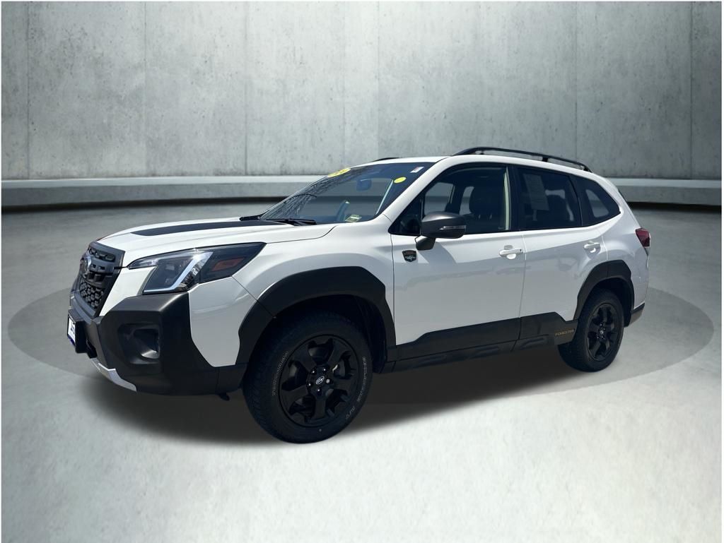 Crystal White Pearl 2024 Subaru Forester SUV / Crossover All-Wheel Drive Continuously Variable Transmission