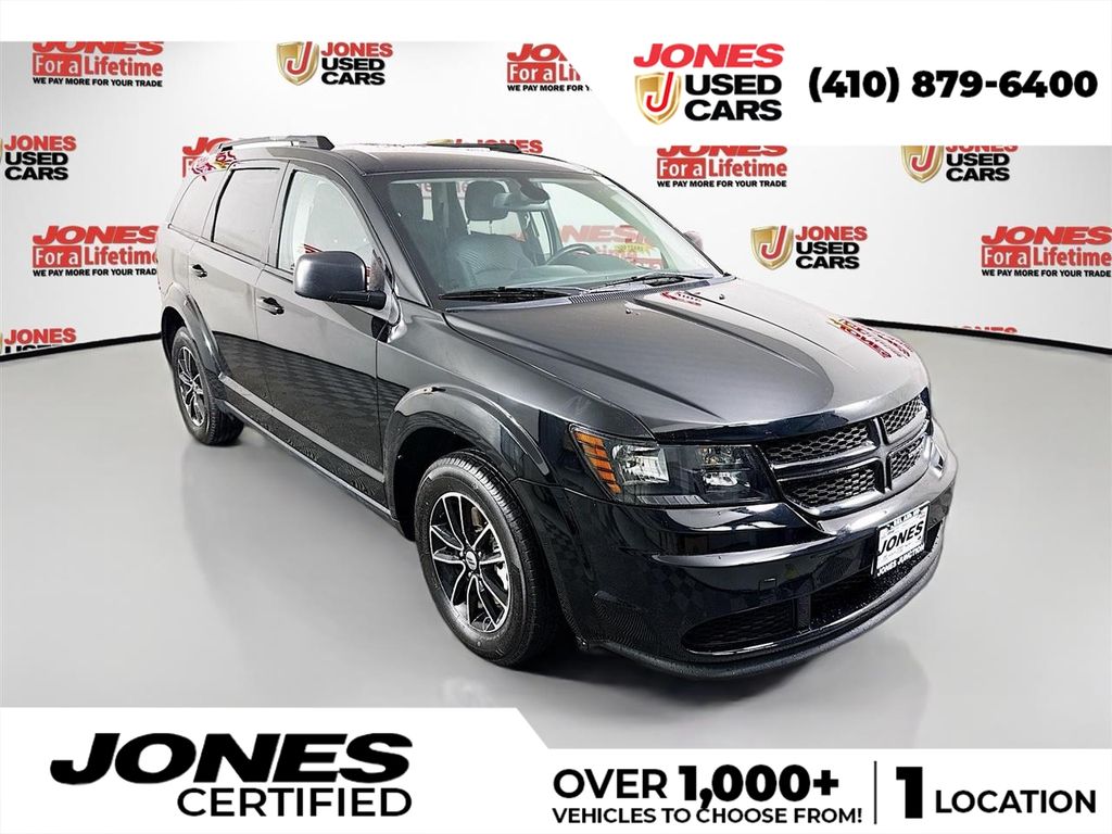 Pitch Black Clearcoat 2018 Dodge Journey SUV / Crossover Front-Wheel Drive 4-Speed Automatic