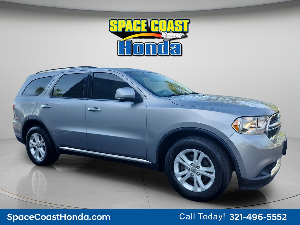 Bright Silver Clearcoat Metallic 2013 Dodge Durango SUV / Crossover All-Wheel Drive 5-Speed Automatic
