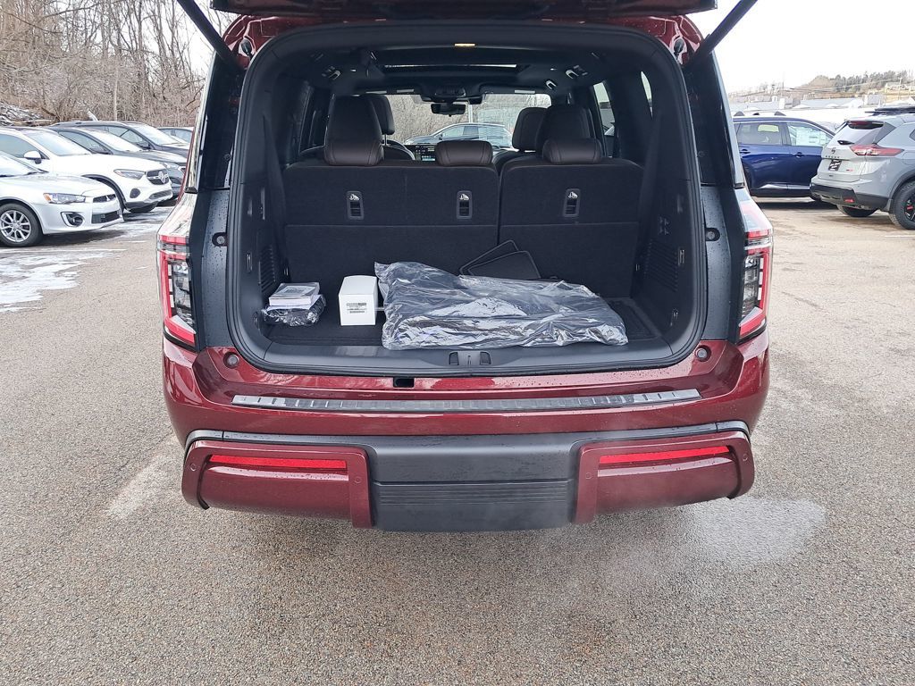 2026 Nissan Armada Platinum Red at John Sisson Motors